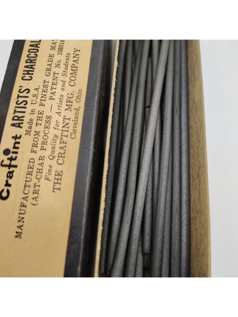 Vintage Craftint Artists Charcoal Box Art-Char Process Cleveland OH Partial Set - Picture 8 of 12